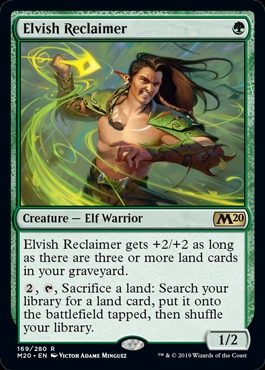 🔥 Elvish Reclaimer Magic Core Set 2020